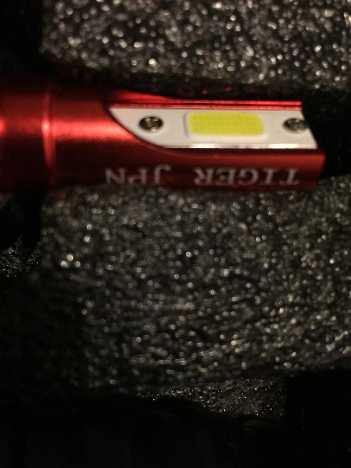 2 bombillas de conversión de faros LED púrpura H11 aptas para Kenworth W990 2019-2025 haz bajo Foto 4 de 4