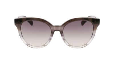 New Longchamp LO-697S 012 Striped Black Gradient Sunglasses with Grey Lenses New Longchamp LO-697S 012 Striped Black Gradient Sunglasses  main image 2