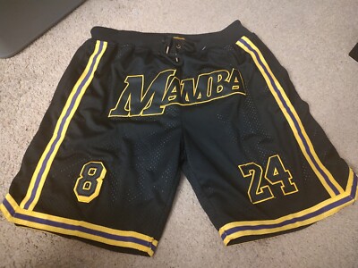 Kobe Bryant Mamba Los Angeles Lakers NBA basketball Shorts