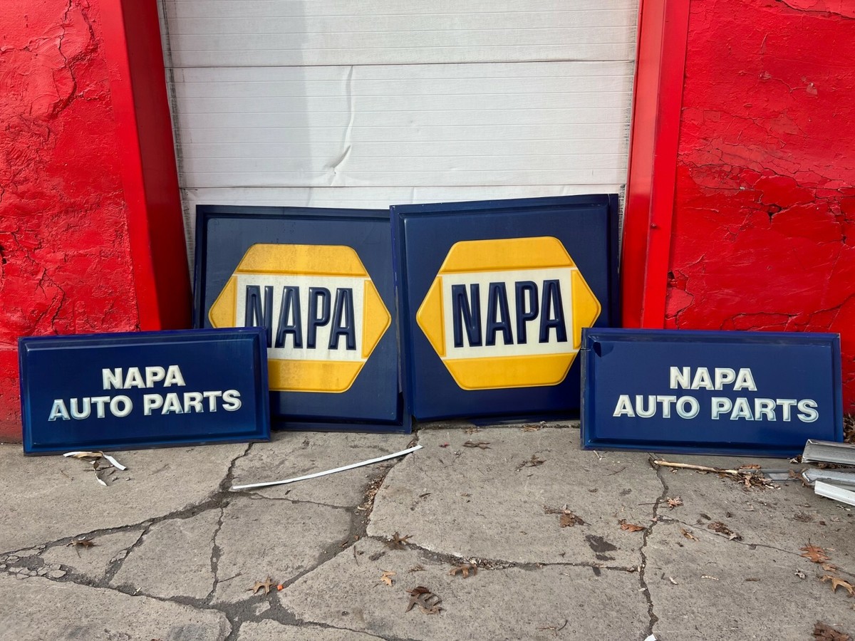 Vintage NAPA Auto Parts Signs | eBay