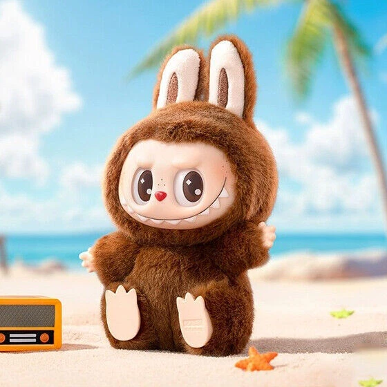 POP MART LABUBU The Monsters Macaron Have a seat Plush Doll Figure Toy Keychain POP MART LABUBU The Monsters Macaron Have a seat Plush Doll Figure Toy Keychain