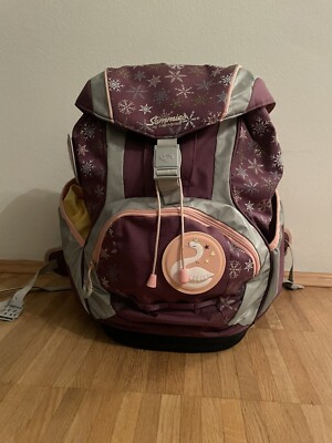 5-teilig Sammies by Samsonite Schulranzen, Lila, Schneeflocken