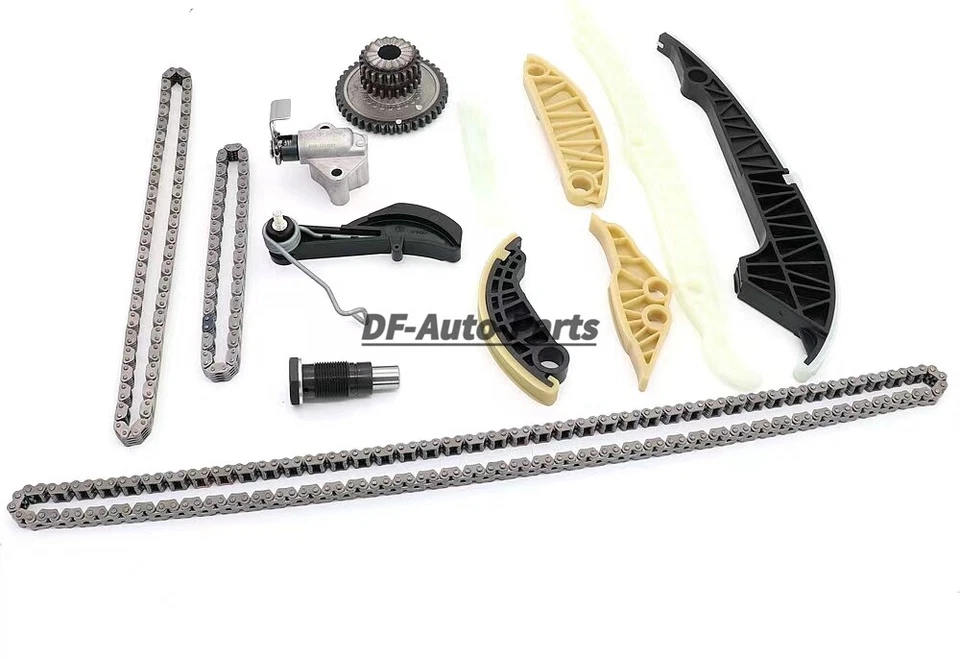 Комплект направляющих натяжителя цепи ГРМ для VW Audi A4 A5 1,8 2,0 CJEB CNCD CNCE - Изображение 2 из 4