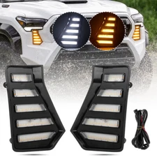 LED DRL Daytime Running Light Fog Lamp Turn Signal For Toyota Tacoma 2024 2025