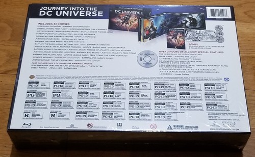 DC UNIVERSAL 10th Anniversary Collection édition limitée Blu-ray SCELLÉ sans région - Photo 3 sur 10