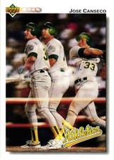 1992 Upper Deck #333 Jose Canseco