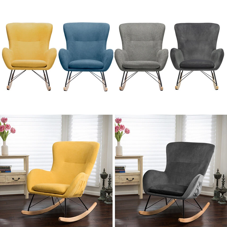 Metal frame rocking chair deals