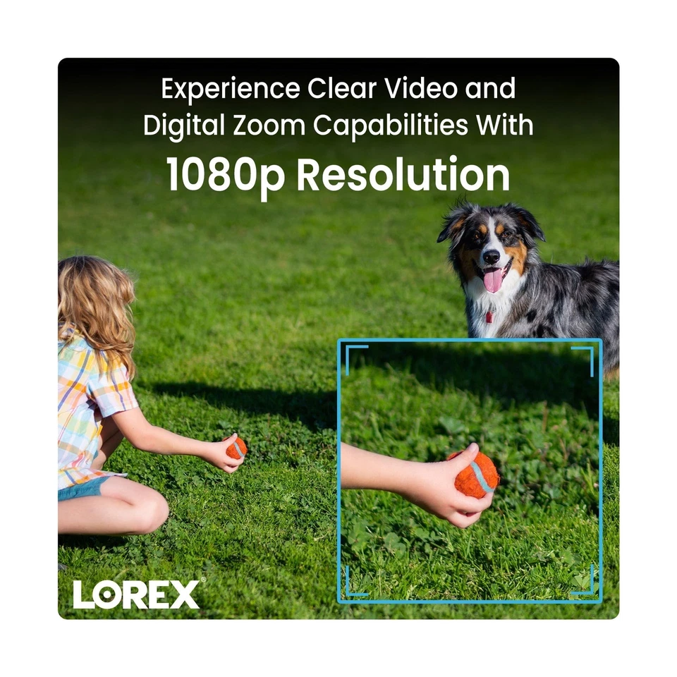 Lorex HD Security Camera System w/ 1TB DVR – 8 Channel Home Security Syste - Image 2 of 4