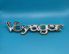 1975-1982 Plymouth VOYAGER Side Door Emblem Nameplate 8'' OEM VTG 3824201 11249A