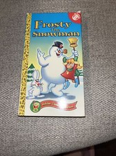 Frosty The Snowman VHS, 1969, Golden Books