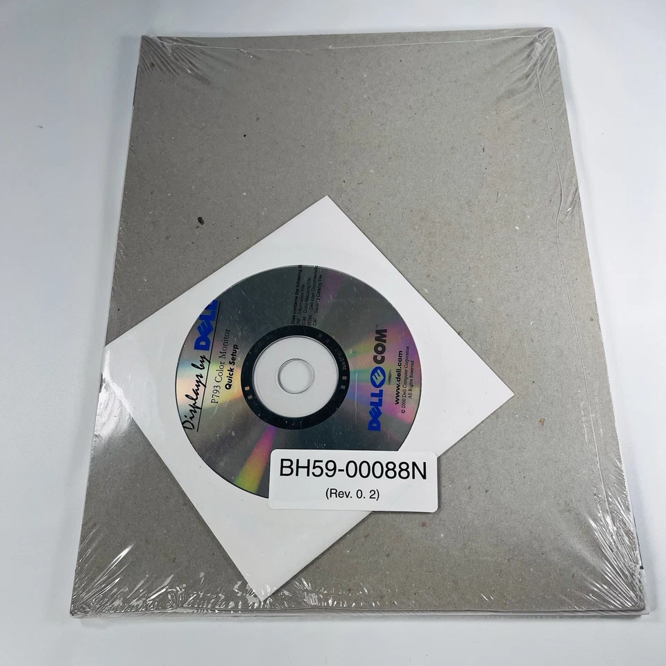 SEALED Dell P793 Color Computer Monitor Setup Manual and Disc - Image 3 of 4