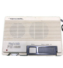 Vintage Realistic Plug N Talk FM Wireless Intercom 43-207 Powers Up