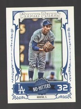 2013 Topps Gypsy Queen No Hitters - LOS ANGELES DODGERS