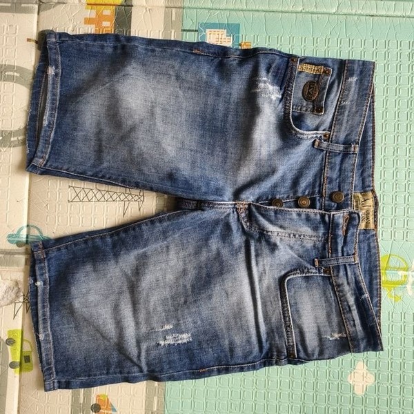 Women Armani Shorts Blue
