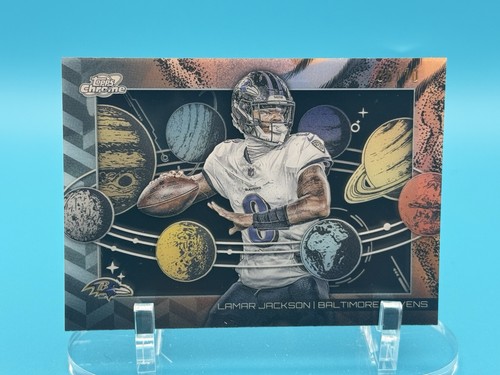 2025 Topps Cosmic Chrome Lamar Jackson Base (RAW)