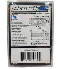 ProTek RC "Black Label" WP High Torque Brushless Crawler Servo PTK370TBL