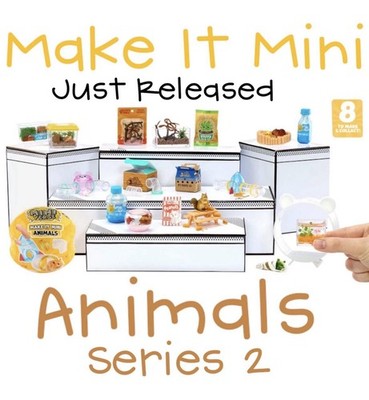 NEW JUST RELEASED - Miniverse Make It Mini Animals -SERIES 2-Opened-YOU CHOOSE