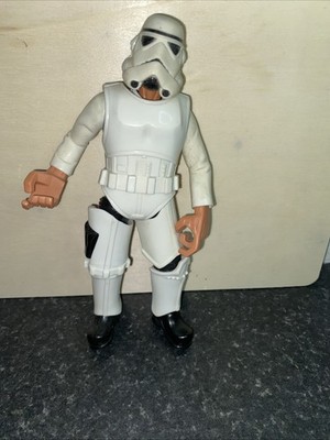 VINTAGE 1997 HASBRO STAR WARS 12'' HAN SOLO ALS STORMTROOPER MIT HELM.      b2
