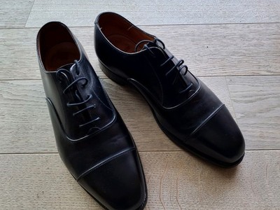 Trickers Regent Plain Toecap Herrenschuh, Größe UK 9.5, Handgearbeitet, Top