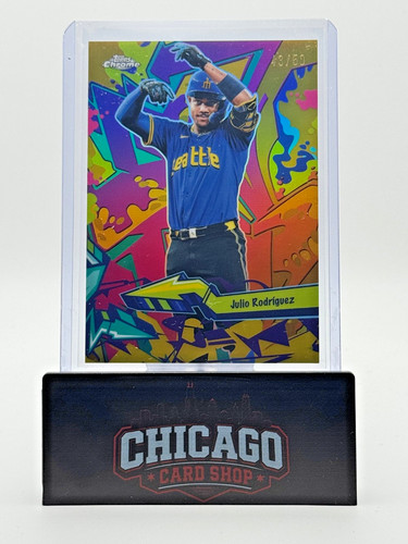 Julio Rodriguez [Gold] #WST-14 2026 Topps Chrome Wild Style card