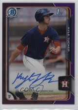 2015 Bowman Draft Chrome Pick Purple Refractor /250 Kyle Tucker #BCA-KT Auto 4l3
