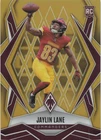 2025 Panini Phoenix Football Gold Jaylin Lane #186