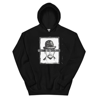 H. H. Holmes Gangster What Up Holmes Serial Killer Artist Hoodie By Jeffery Page