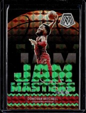 2023-24 Panini Mosaic #2 Donovan Mitchell Jam Masters Mosaic Green