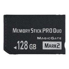 Original MS 128GB Memory Stick pro Duo Mark2 for PSP Accessories/Camera Mem...