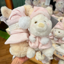 Genuine Disney Store 2024 Winter Sweet Piglet Cute Plush Doll Exclusive Gift New