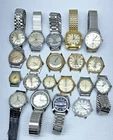 Lot  Vintage Timex Mens Watches Mechanical Hand Wind Automatic Parts Fix J