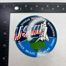 NASA Space Shuttle COLUMBIA Mission STS-50 USML Astronaut Sticker Decal 50SM