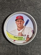 2018 Topps Archives - Topps Coins Mike Trout #C-17 Angels MLB Baseball