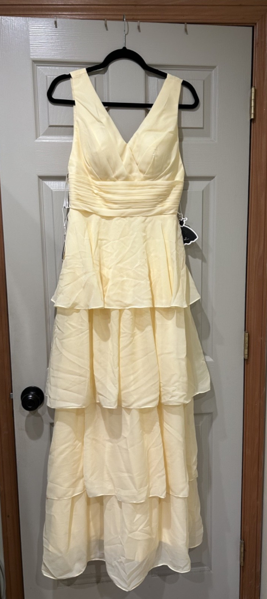 yellow ruffle bridesmaid dress Off-shoulder Mustard Yellow Ruffle Mermaid Long Bridesmaid Dress, BD31   AlineBridal