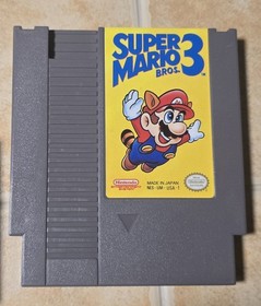 Nintendo Super Mario Bros. 3 NES NTSC-U/C Platformer Manual Included 1990