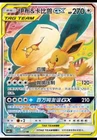 Pokemon S-Chinese Card Sun Moon CSM2cC-171 SR Eevee & Snorlax-GX Holo Alt Art