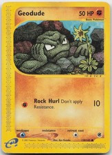 Geodude 110/165 Common Expedition Base Set Pokemon MP