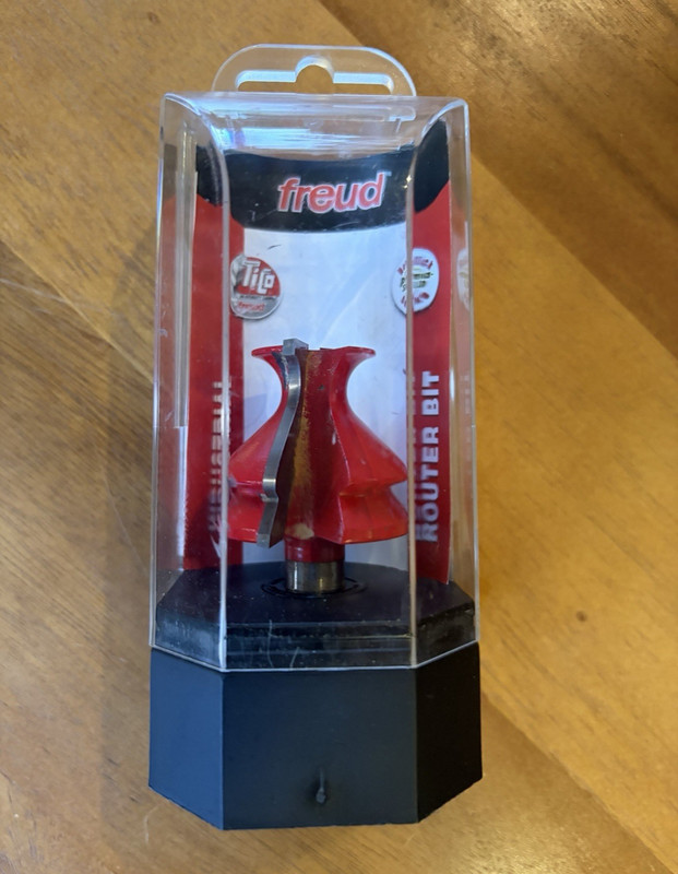 Freud 99-480 Base & Cap Router Bit Standard Base Cap Profile #163
