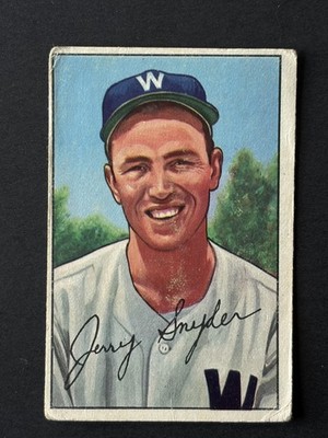 1952 Bowman #246 Jerry Snyder