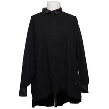 Elemente Clemente, Hemd, Größe: 48/50, Schwarz, Bio-Baumwolle, Einfarbig #qp1