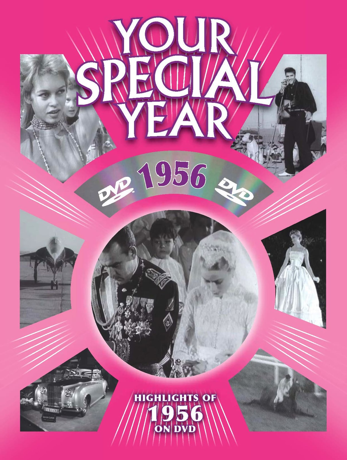 1956 70th Birthday Card Your Special Year DVD Greeting Wedding Anniversary Card