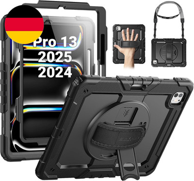 SEYMAC Hülle Für Ipad Pro 13 Zoll M5/M4 (2025/2024), Für Ipad Pro 13 Hülle, Schu