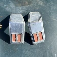 1981-1987 Gmc Truck Cab Corner Trim Molding Pair Driver Passenger Oem