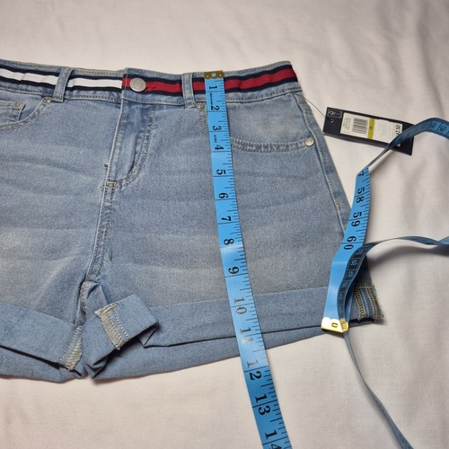 Tommy Hilfiger Girls Shorts Size 14 Denim Blue Adjustable Waste Band (52) - Picture 3 of 10