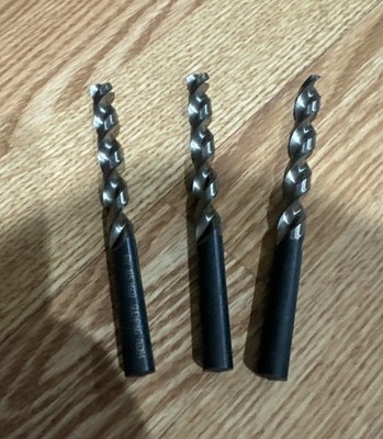 (3) GUHRING #622 10.5MM HSCO COBALT PARABOLIC FLUTE JOBBER LENGTH TWIST DRILLS