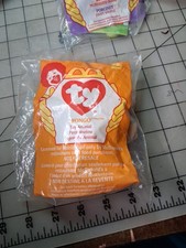 Teenie Beanie Baby 1998 McDonalds Happy Meal Toy 2 Bongo w/ 1993 tag Sealed