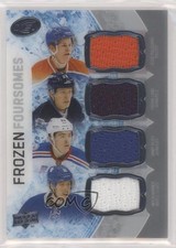 2016 Ice Frozen Foursomes Jesse Puljujarvi Patrik Laine Jimmy Vesey #F4-RC1 lb9