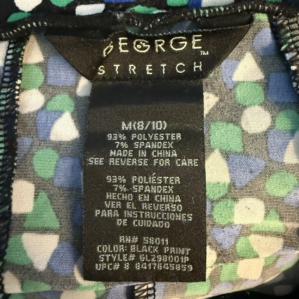 Falda midi A Line para mujer M 8 10 acampanada completa a lunares a cuadros modesta carrera retro Foto 3 de 4