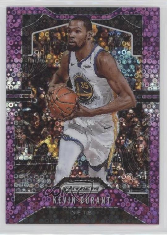 2019-20 Panini Prizm Fast Break Purple Prizm 65/75 Kevin Durant #210 7fj