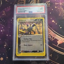 PSA 9 Umbreon 24/100 Non-holo EX Sandstorm Pokemon card 2003